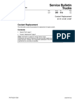 Service Bulletin Trucks: Coolant Replacement