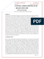 Shear and Flexural Strengthening in RC Beams Using FRP: D.Preetam Prem Raj