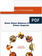 Carbohydrate Analysis