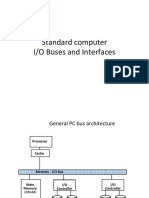 Computer IO Buses and Interfaces