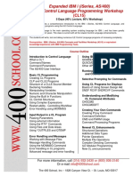 Expanded Ibm I (Iseries, As/400) Ile Control Language Programming Workshop