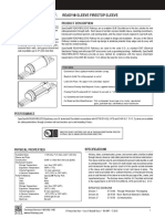 Ready® Sleeve Firestop Sleeve: Product Description Applications