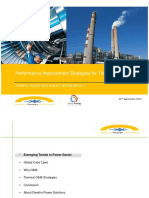 Performance Improvement Strategies of Thermal O&M