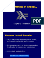 Programming in Haskell: Chapter 2 - First Steps