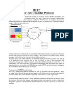 Hyper Text Transfer Protocol