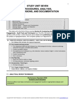 Part 1 - Unit 7 of 7 Procedures, Analysis, Conclusions, and Documentation