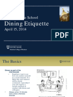 Graduate School Dining Etiquette 15apr14