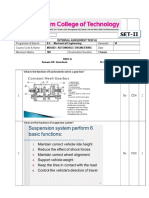 Automobile Engineering Internal Exam Question Paper