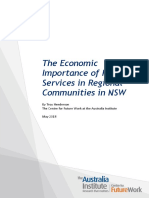 TAI Report - Public Services in Regional NSW