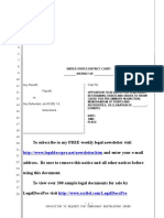 Sample Opposition To Request For TRO in United States District Court