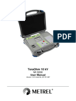 Teraohm 10 KV: User Manual