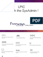 Lpic Unleash The Sysadmin !: /anis - Hosni