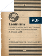 Leninism (A Marx House Syllabus)