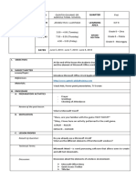 I. Objectives: School Quarter