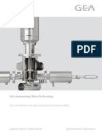 Aseptic Double Chamber Valve