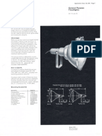 Westinghouse Lighting AH-14 & AH-16 General Purpose Floodlight Spec Sheet 3-72