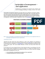 Henri Fayols 14 Principles of Management