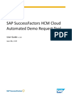 Successfactors-Demo Request Tool User Guide PDF