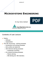 Icrosystems Ngineering: Dr.-Ing. Ronny Gerbach