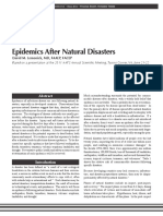 Epidemics After Natural Disasters: David M. Lemonick, MD, FAAEP, FACEP