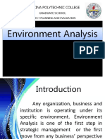 Environment Analysis: Marikina Polytechnic College