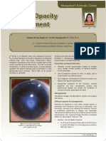 Corneal Opacity Management