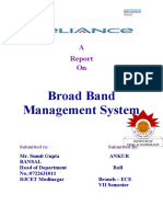 Broad Band Management System