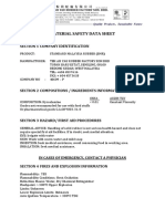 Material Safety Data Sheet: Section 1 Company Identification