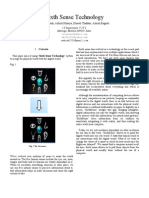 Sixth Sense Technology: C.V.Sashank, Ashish Bhatiya, Dhaval Thakkar, Ashish Bagade