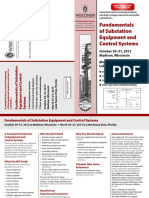 Fundamentals of Substation Equipment and Control Systems