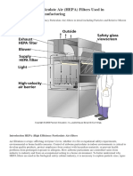 High Efficiency Particulate Air (HEPA) Filters Used in Pharmaceuticals Manufacturing