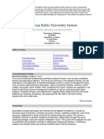 Department of Business BUSN603 Quantitative Analysis 3 Credit Hours 8-Weeks Prerequisite(s) : None