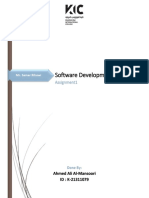 Software Development Process Assignment1