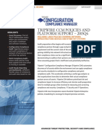 Tripwire CCM Policies and Platform Support 2015Q4 Datasheet