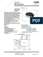 SLA707xM Series: 2-Phase Unipolar Stepper Motor Driver