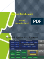 Android Middleware: Bo Pang Bpang@cc - Hut.fi