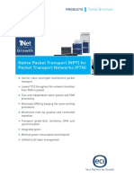 Native Packet Transport NPT Family Brochure