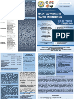 RATE 2018: Recent Advances in Traffic Engineering