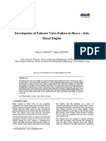 Investigation of Exhaust Valve Failure in Heavy - Duty Diesel Engine (#97238) - 83408