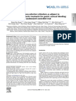 Efficacy of Non-Selective B-Blockers As Adjunct To Endoscopic Prophylactic Treatment For Gastric Variceal Bleeding: A Randomized Controlled Trial