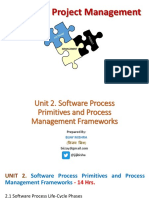 Unit 2. Software Process Primitives and Process Management Frameworks