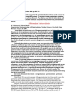 Abdominal Tuberculosis