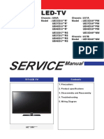 Samsung Ue32-37-40-46d55xxr d57xxrs Ue40d5500 Chassis U66a Ue32-37-40-46d50xxpw U57a Ue19-22-27d40xxnw U57b