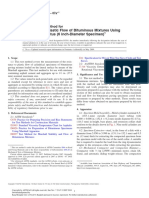 ASTM D5581 Resistance To Plastic Flow of Bituminous Mixtures Using Marshall