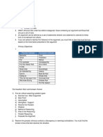 Premise Indicator Conclusion Indicator