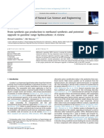 From Synthesis Gas Production To Methanol Synthesi 2015 Journal of Natural G