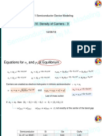 L10. Density of Carriers - 3: EE511 Semiconductor Device Modeling