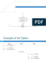 Bit Cipher 1 Example of Bit Cipher 2 Practical Stream Cipher 3