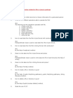 22 Question Related To File or Java