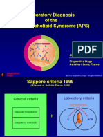 Laboratory Diagnosis of The Anti-Phospholipid Syndrome (APS)